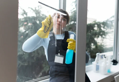 Nettoyage de vitres intérieures et extérieures à Bois-de-Céné